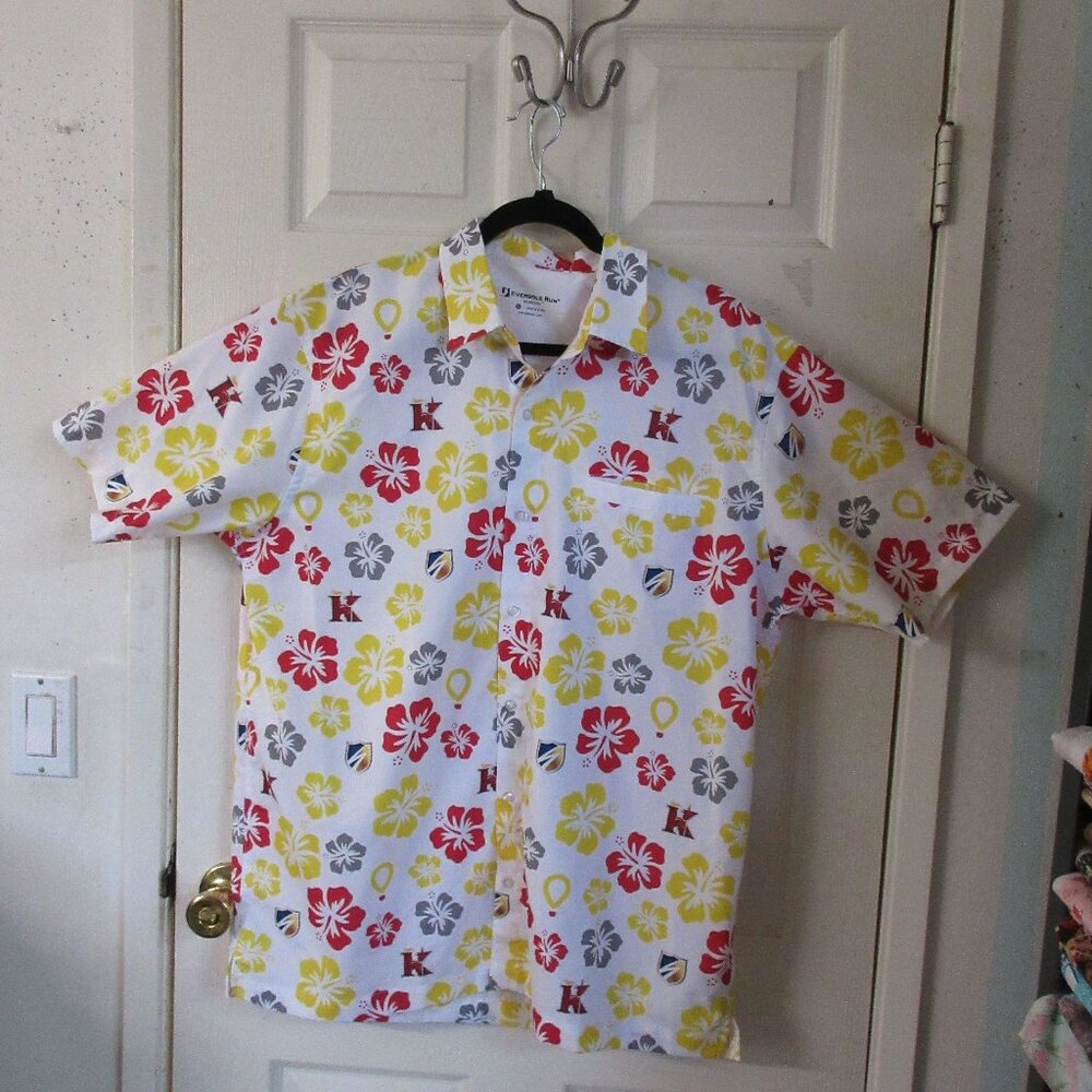 Mens Tropical Shirt from Eversole Run - A EVR-Dri fabric shirt size Xl